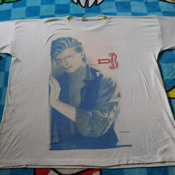 Vintage David Bowie The Glass Spider 1987 North American Tour One Size T-shirt